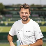 Stan Wawrinka jouera sur le court no 2 lundi à Wimbledon KEYSTONE/ALESSANDRO DELLA VALLE